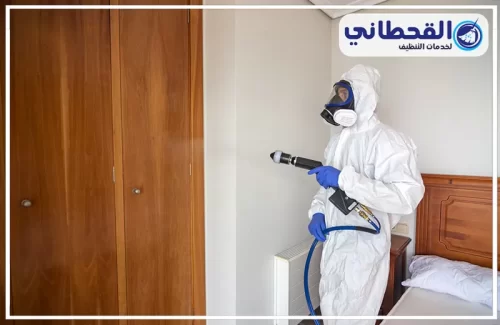 افضل شركة تعقيم بالرياض نقدم خدمات تعقيم شاملة للمنازل والمكاتب باستخدام مواد آمنة لضمان بيئة صحية ونظيفة.