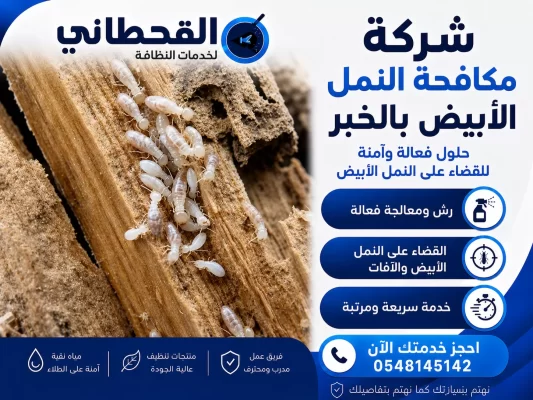شركة مكافحة النمل الابيض بالخبر
