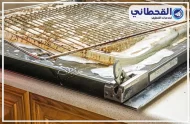 شركة تنظيف أفران براس تنورة 0548145142 شركة القحطاني تنظيف أفران احترافي يعيد لمعان رفوف الفرن ويزيل الدهون المتراكمة عنها بكفاءة عالية ونتائج فورية